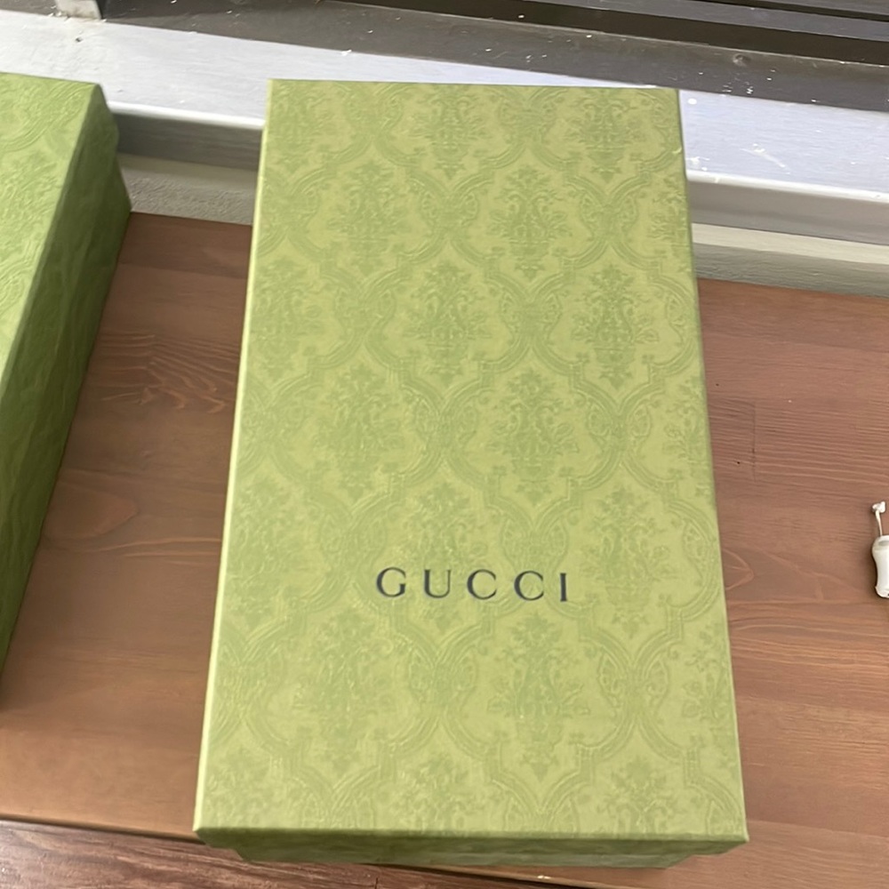 gucci shoe box